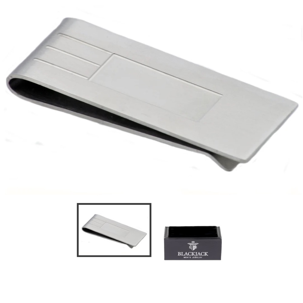 Mens Stainless Steel
Money Clip